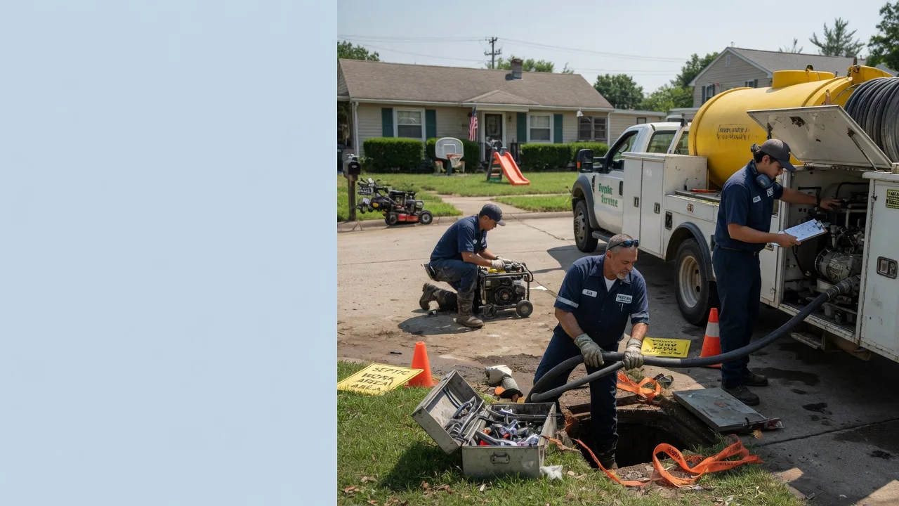 Septic Tank Pumping in Winona Lake, IN near me